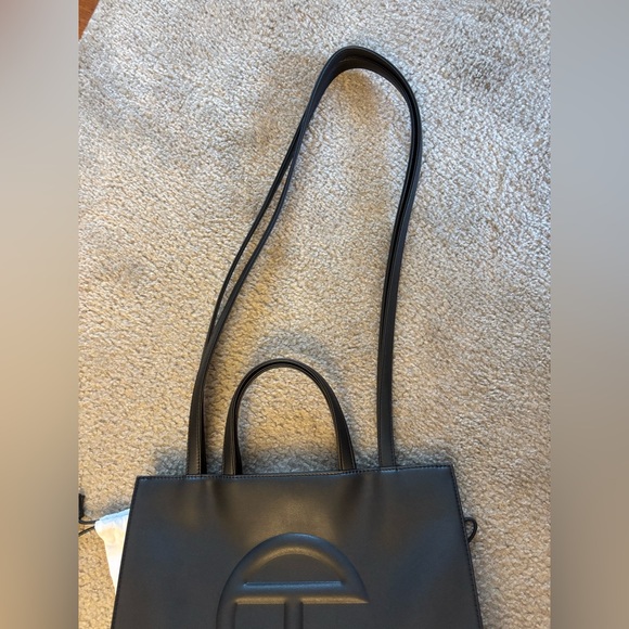 Telfar Medium Black Shopping Bag - Picture 10 of 16